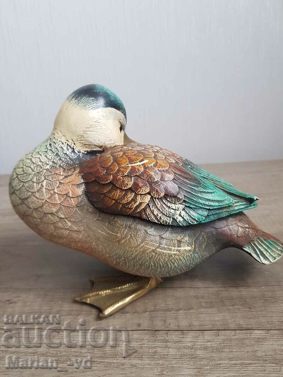 Vintage signed Malevolti Italy duck - 5 Vintage signed Malevolti Italy duck - 5