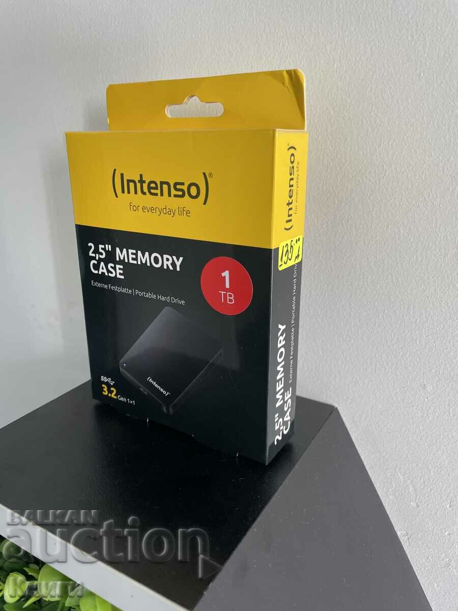 Εξωτερικός σκληρός δίσκος Intenso, 2.5, 1TB, USB3.0 - νέος