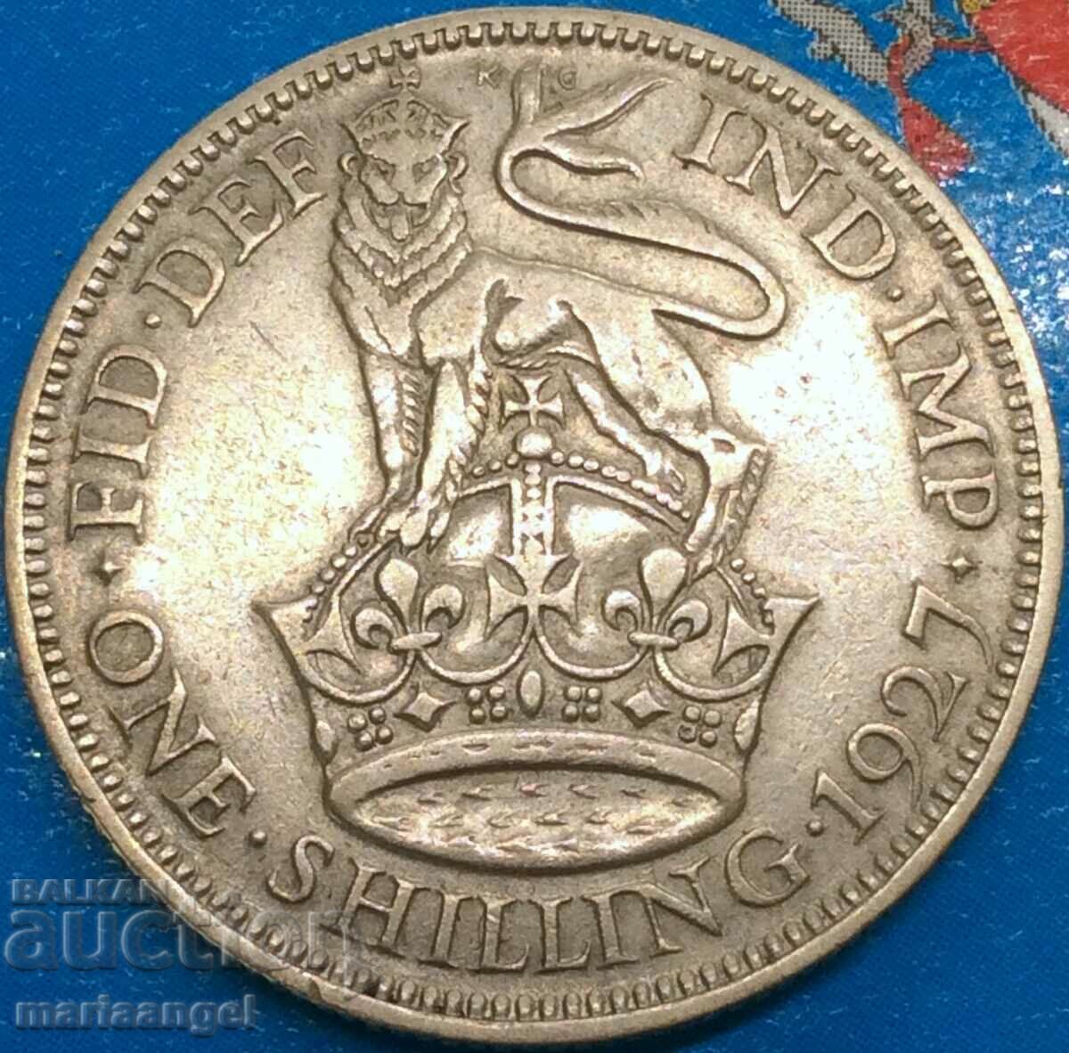 1 Σελίνι 1927 Μεγάλη Βρετανία George V Silver