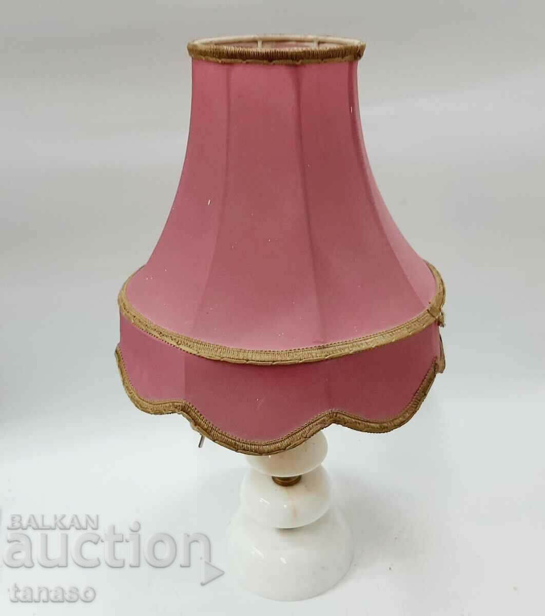 Όμορφο βαρύ παλιό επιτραπέζιο φωτιστικό κομοδίνου (16.1) - 5 Όμορφο βαρύ παλιό επιτραπέζιο φωτιστικό κομοδίνου (16.1) - 5