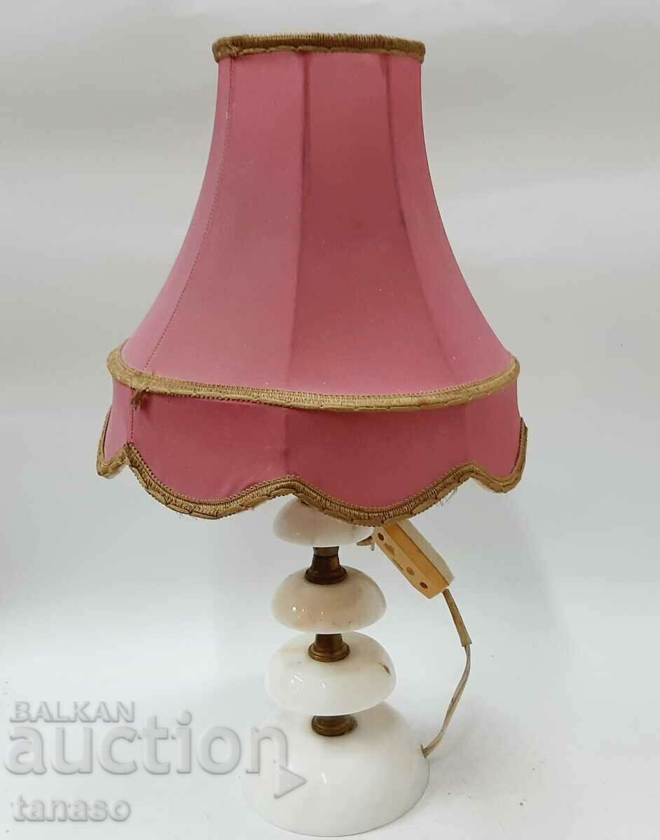 Beautiful heavy old table bedside lamp(16.1)