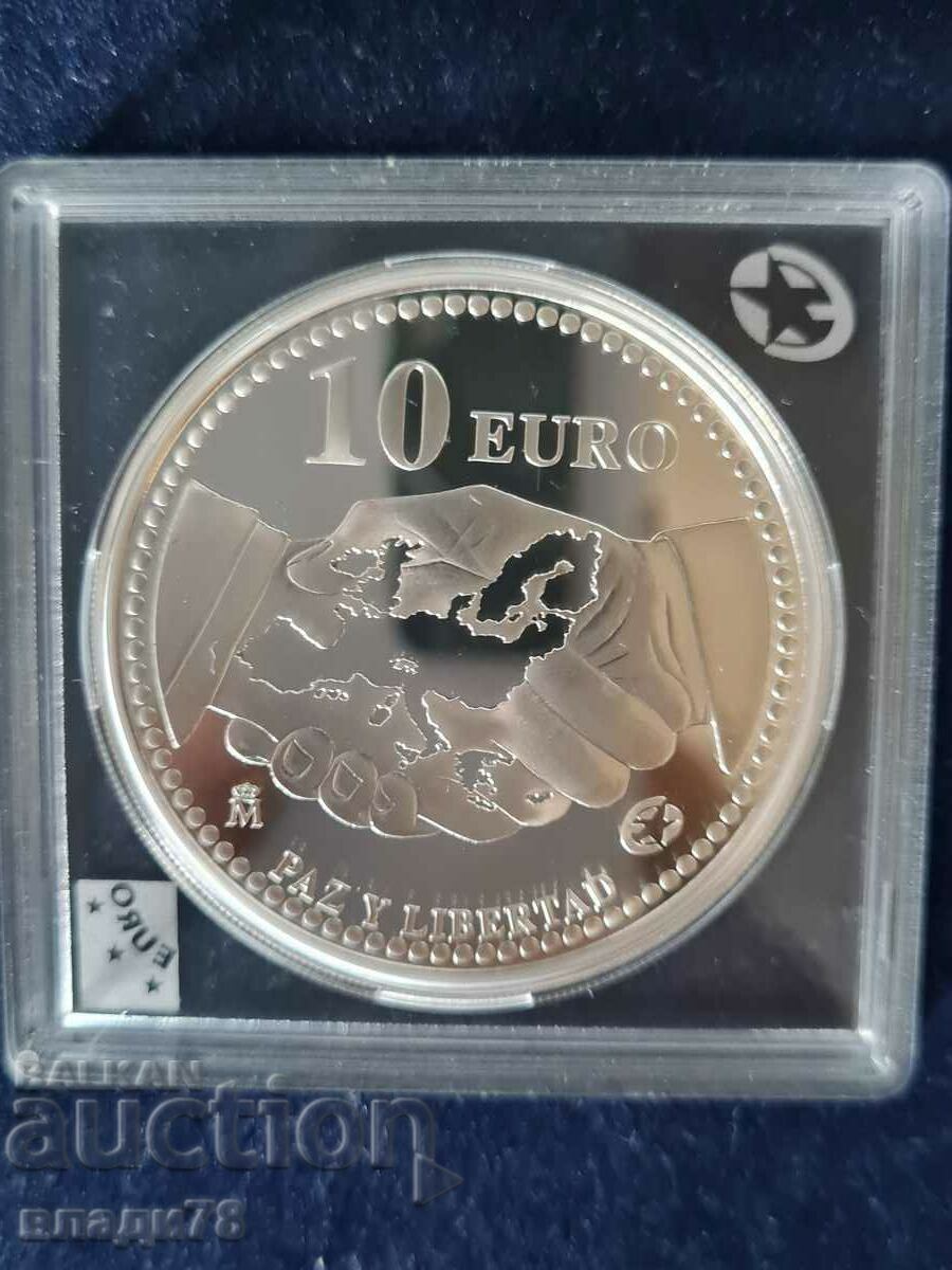 Silver coin 10 euro 2005