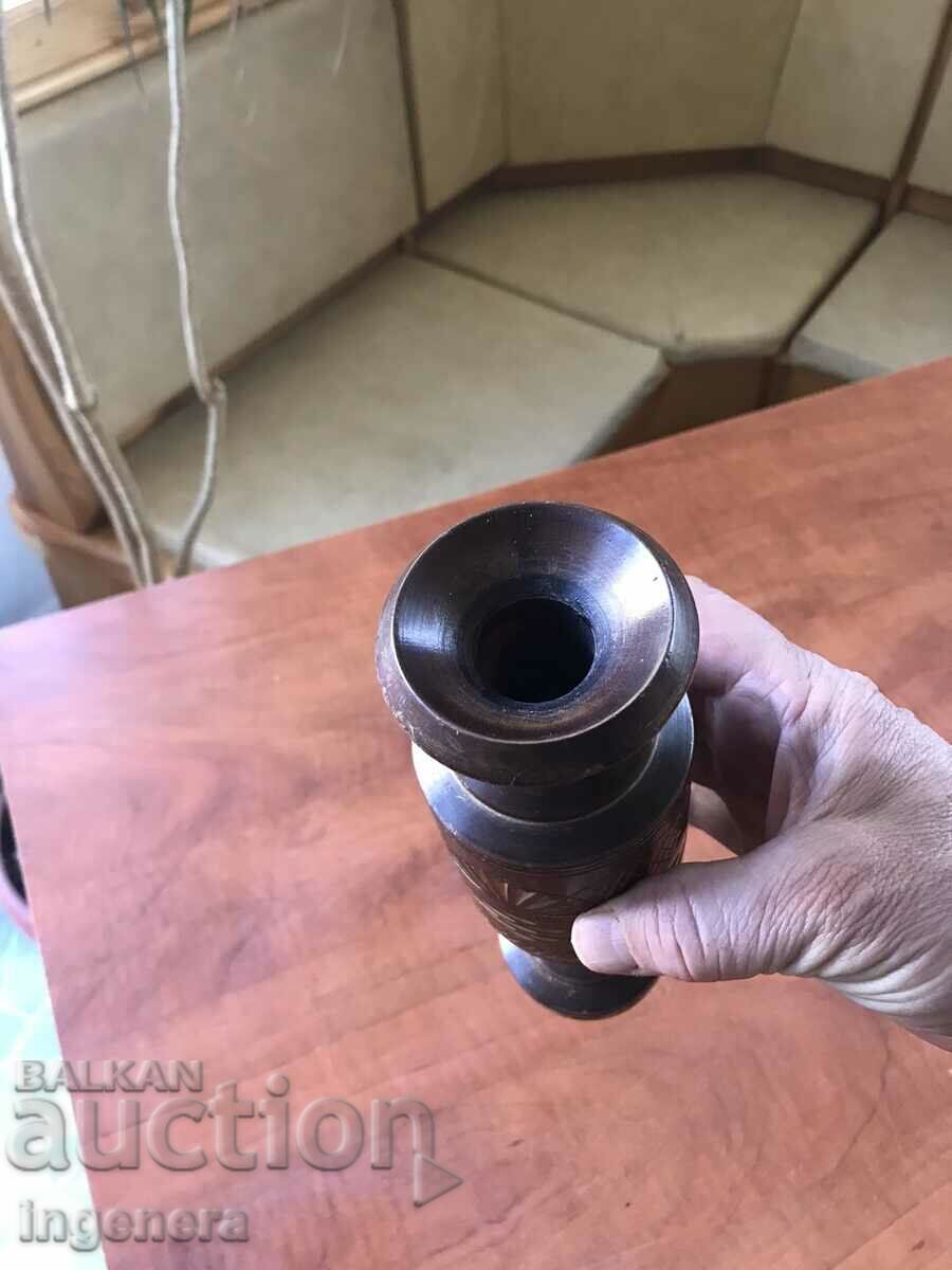 VASE WOOD CARVING ART BEAUTY WOOD CARVING - 6 VASE WOOD CARVING ART BEAUTY WOOD CARVING - 6