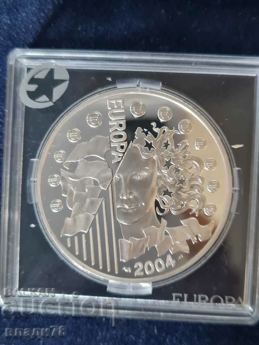 Moneda de argint 1 1/2 euro 2004