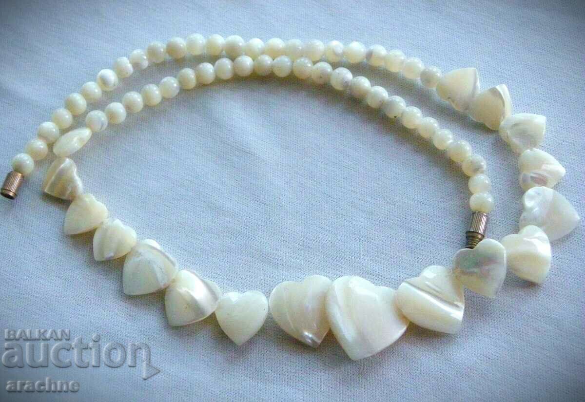 A beautiful mother-of-pearl necklace