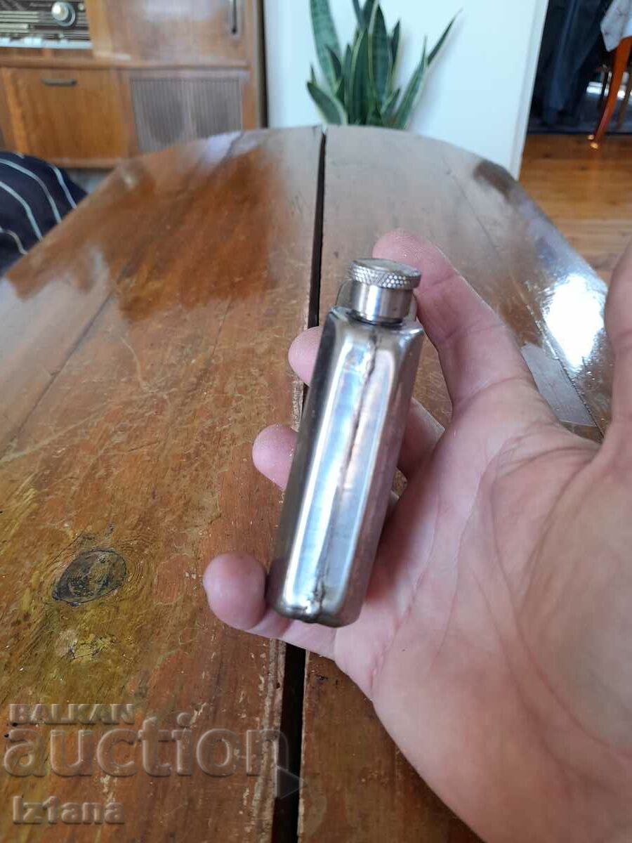 Old pocket jug Tuba with price 27.00 BGN | € 13.80 Old pocket jug Tuba with price 27.00 BGN | € 13.80