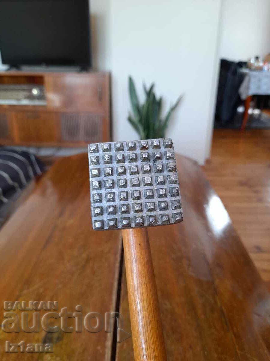 Delivery of Old meat mallet, hammer, cleaver Delivery of Old meat mallet, hammer, cleaver