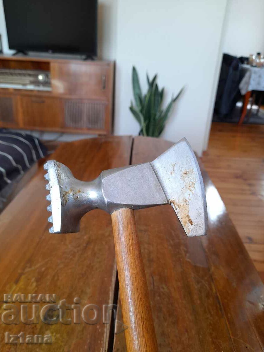 Old meat mallet, hammer, cleaver - 5 Old meat mallet, hammer, cleaver - 5