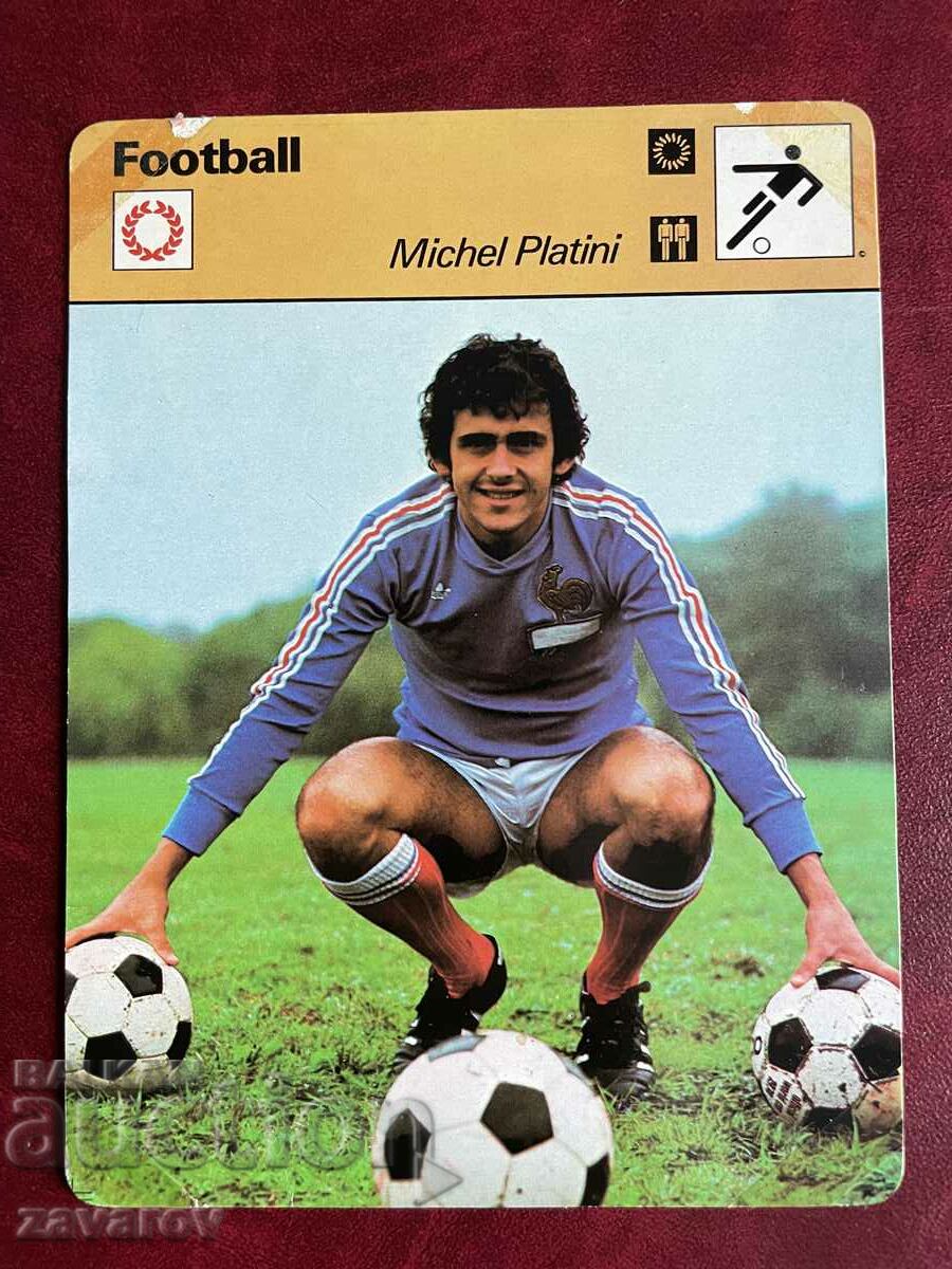 Michel Platini 1979 Franța Juventus Saint Etienne Euro 1984 CE