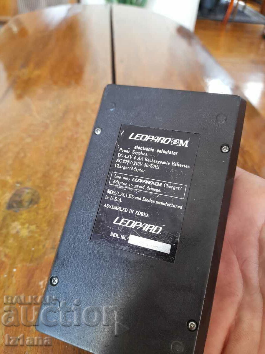 Αριθμομηχανή Old Leopard 8M - 6 Αριθμομηχανή Old Leopard 8M - 6