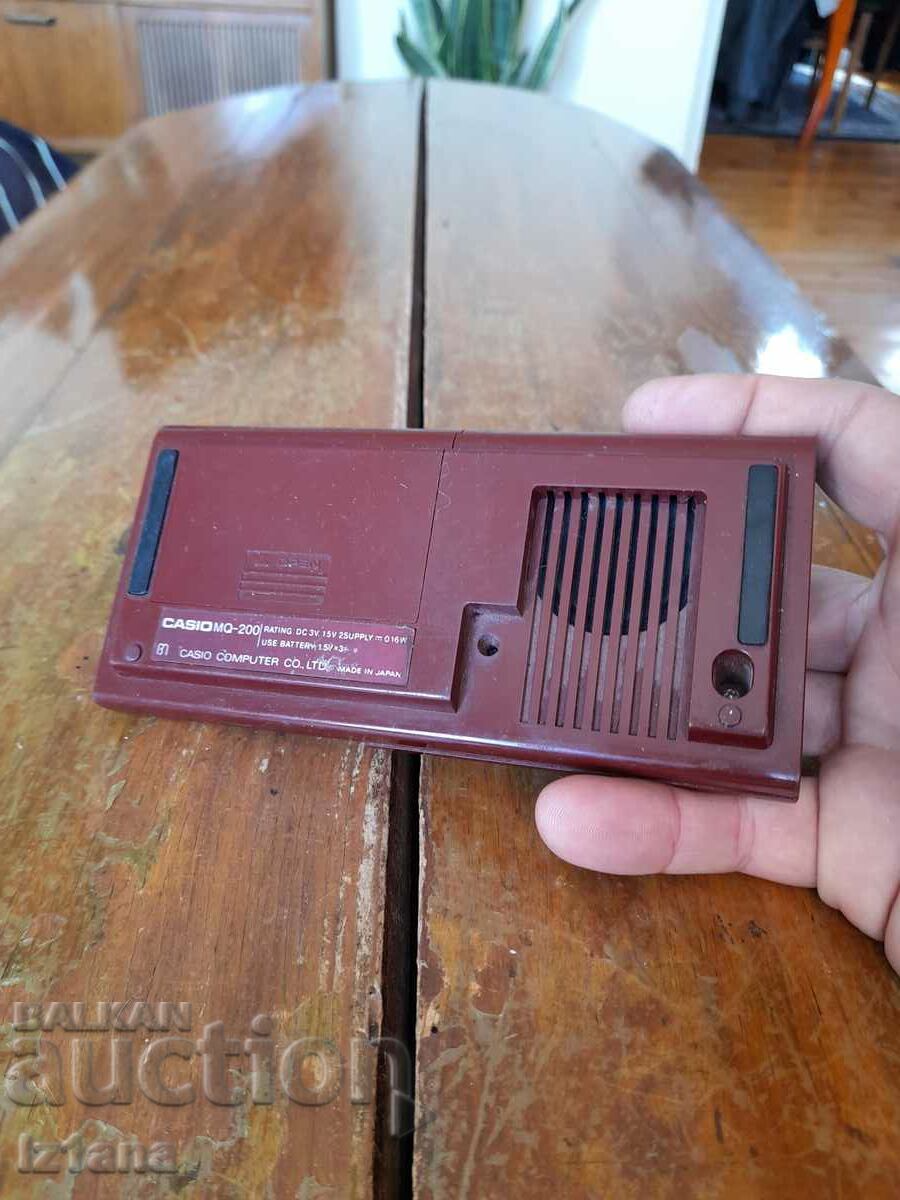 Παλιά αριθμομηχανή, ρολόι Casio MQ 200 - 5