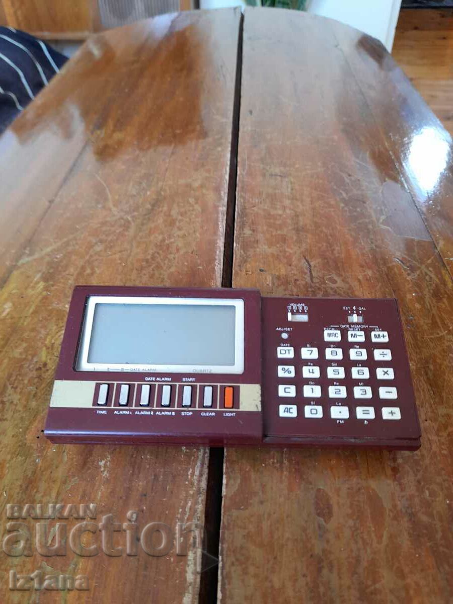 Old calculator, watch Casio MQ 200