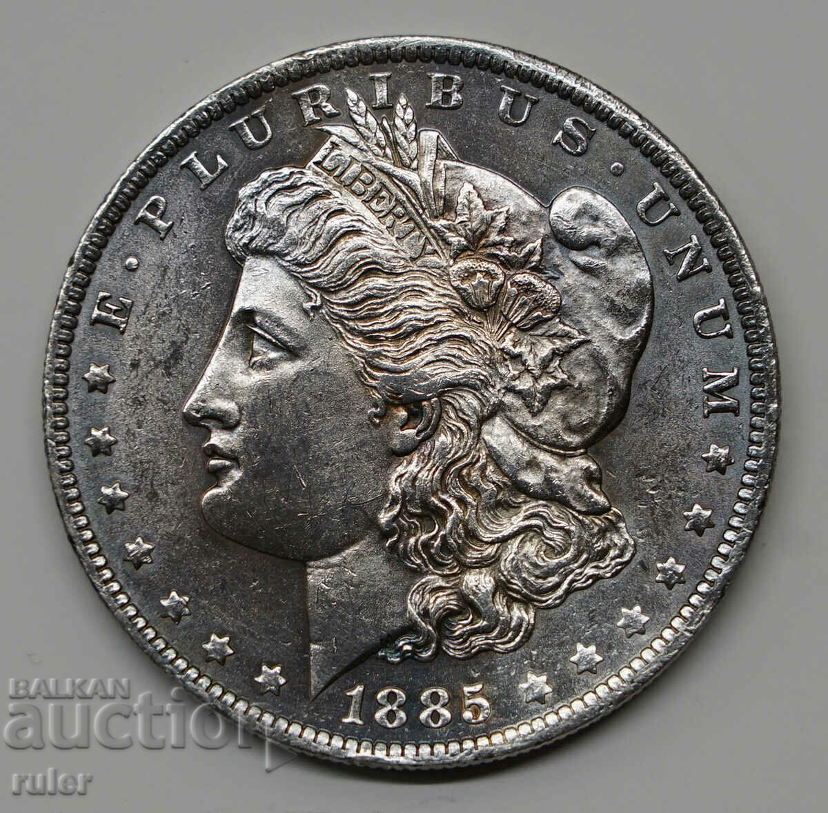 ΗΠΑ. 1 Morgan Dollar 1885-O Silver - 26,76g.