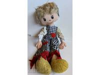 . RARE HUGE SOC RAG CHILDREN'S TOY DOLL