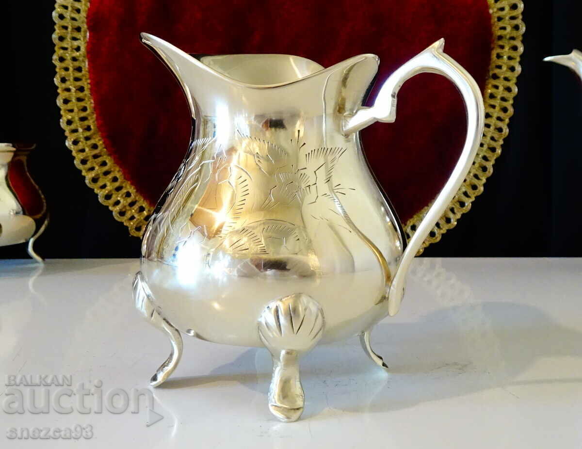 Bronze jug for rakia, small jug, baroque with price 36.00 BGN | € 18.41