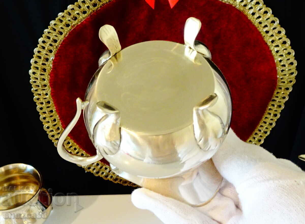 Bronze jug for rakia, small jug, baroque - 6