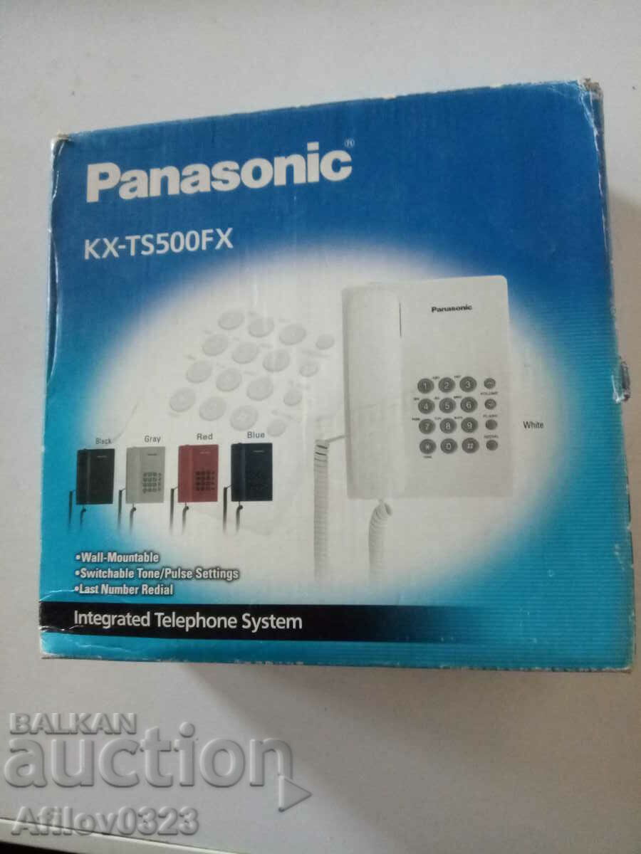 Σταθερό τηλέφωνο Panasonic KX - TS500FX.