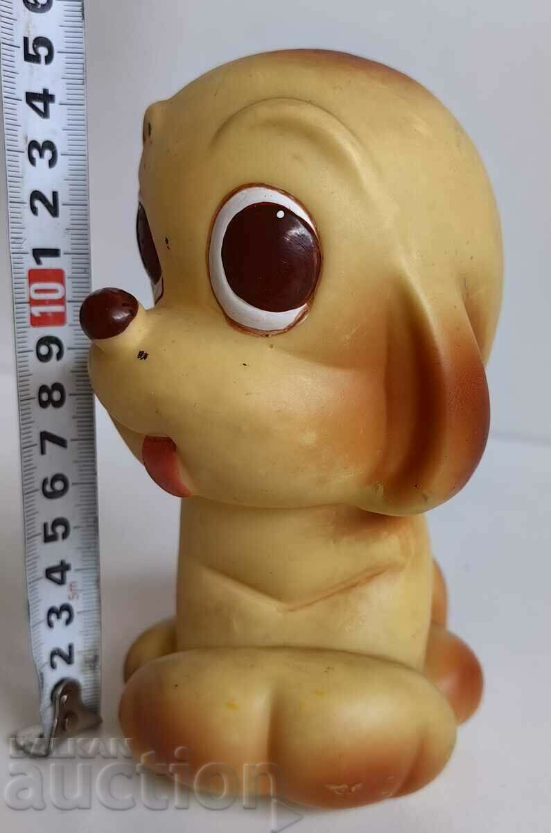 . SOC RUBBER TOY DOG PUPPY CHARO - 5 . SOC RUBBER TOY DOG PUPPY CHARO - 5