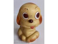 . SOC RUBBER TOY DOG PUPPY CHARO