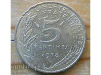 5 centimes 1978 - Franta