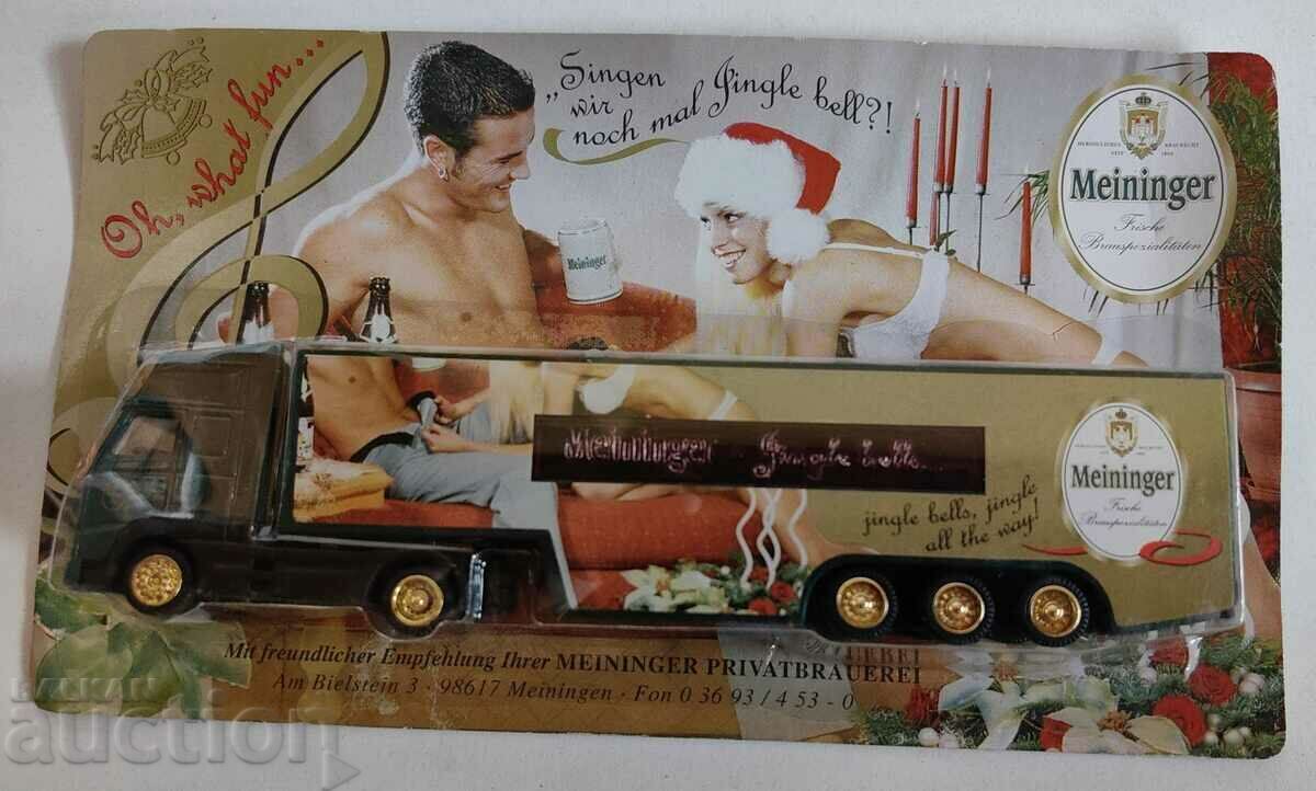 . UNPRINTED ADVERTISING TRUCK TOY TRUCK EROTIC