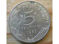 5 centimes 1983 - France