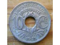 10 centimes 1922 - France