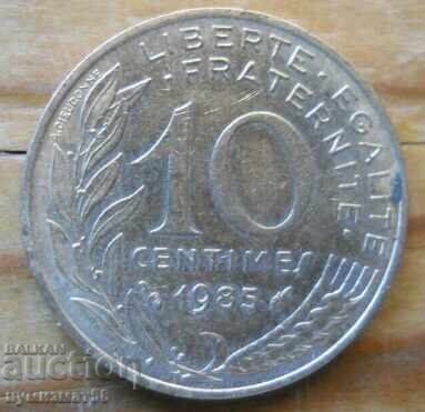 10 centimes 1985 - Γαλλία