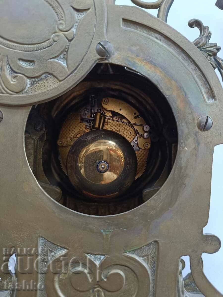 Бронзов каминен часовник - 6 Бронзов каминен часовник - 6