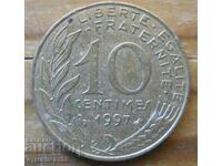 10 centimes 1997 - Γαλλία