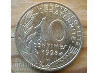 10 centimes 1998 - Γαλλία