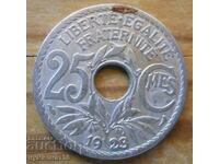 25 centimes 1923 - Franta