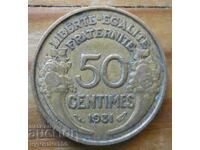 50 centimes 1931 - Γαλλία