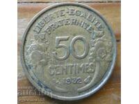 50 centimes 1932 - France