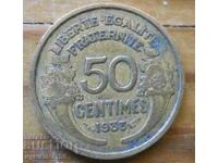 50 centimes 1933 - France