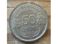 50 centimes 1939 - France