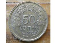 50 centimes 1939 - France