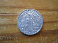 50 centimes 1943 - France (German occupation)