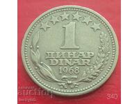 1 dinar 1968 - Yugoslavia