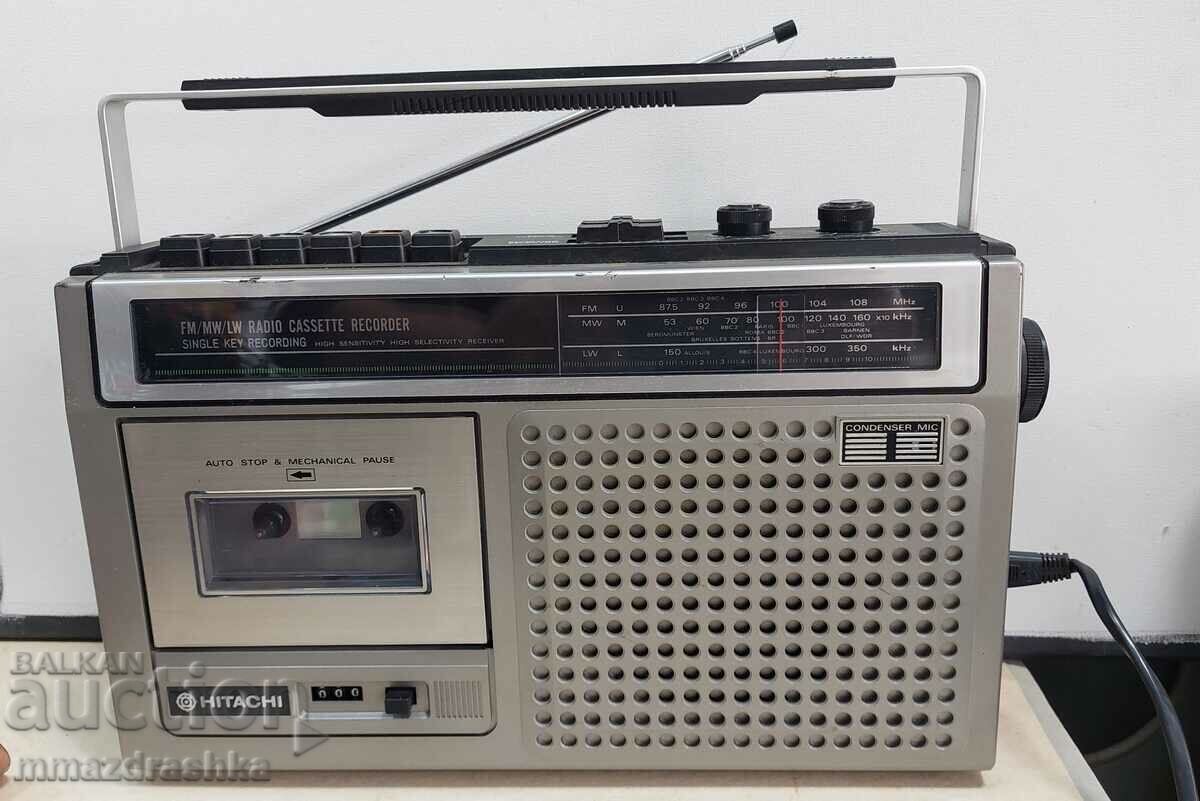 Radiocassette recorder Hitachi, TRK-5401L