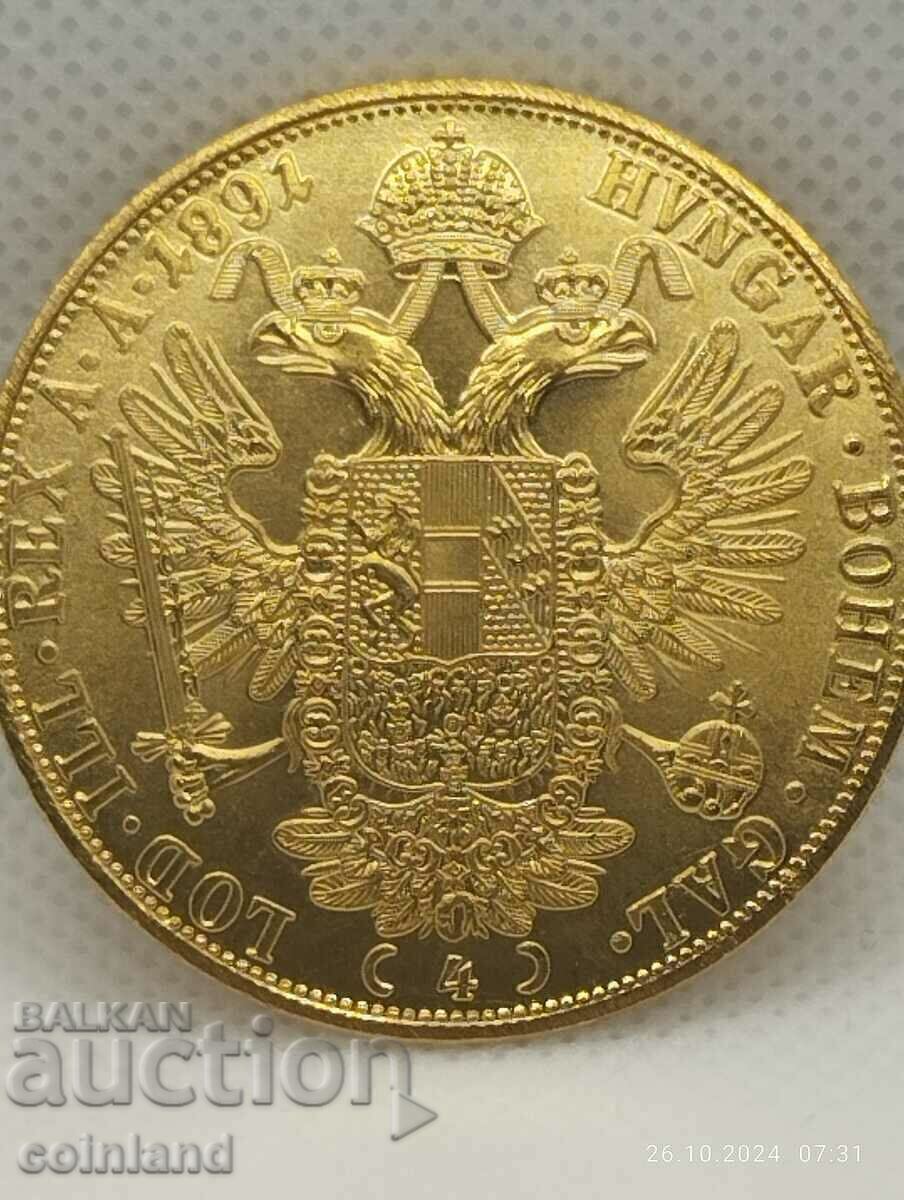 Δημοπρασία 4 ΔΟΥΚΑΣ Franz Joseph 1891-ΑΝΑΠΑΡΑΓΩΓΗ ΡΕΠΛΙΚΩΝ