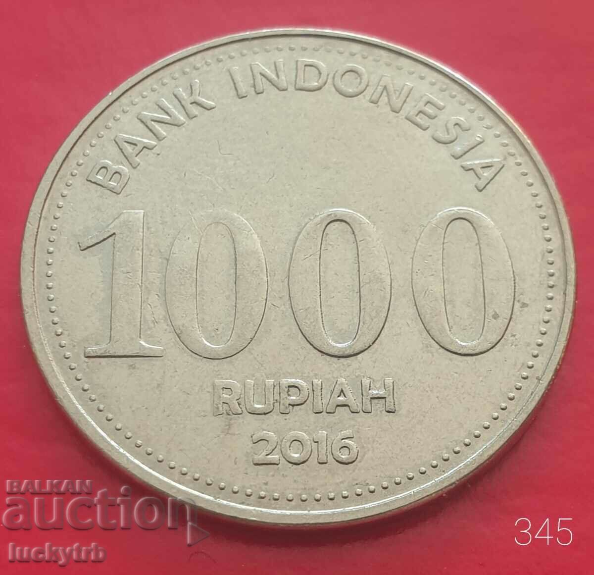 1000 rupiah 2016 - Indonesia