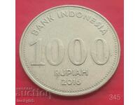 1000 rupiah 2016 - Indonesia
