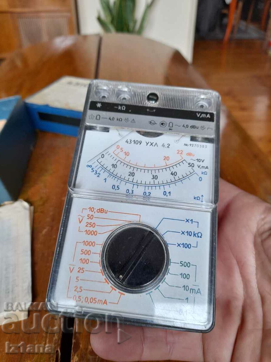 Multimetru vechi 43109 cu preț 55.00 BGN | € 28.12
