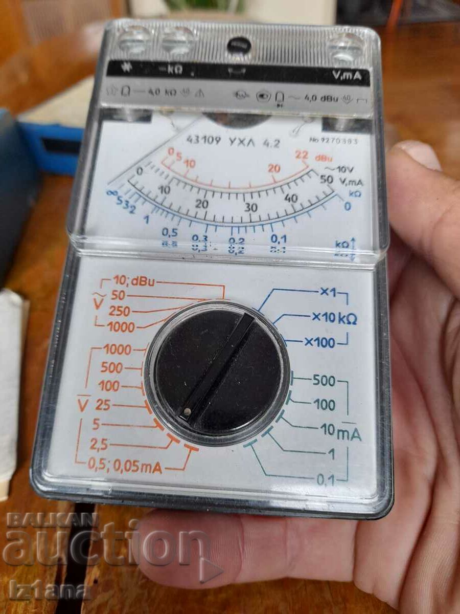 Livrarea Multimetru vechi 43109