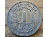 1 franc 1939 - Franța