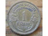 1 franc 1939 - Franța