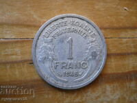 1 franc 1945 - France