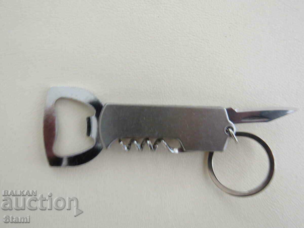 Breloc de cuțit pliabil din metal 3 în 1 din Sicilia, Italia - 6 Breloc de cuțit pliabil din metal 3 în 1 din Sicilia, Italia - 6