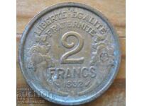 2 francs 1932 - France